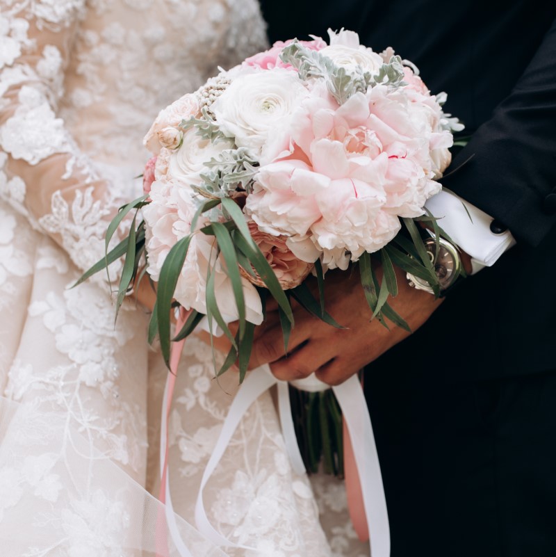 Svatební kytice a dekorace na svatbu